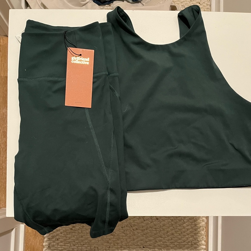 Girlfriend Collective Moss Athleisure Set